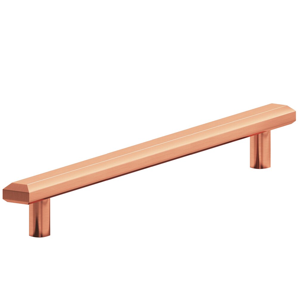 8" Centers Beveled Appliance/Oversized Pull in Satin Copper