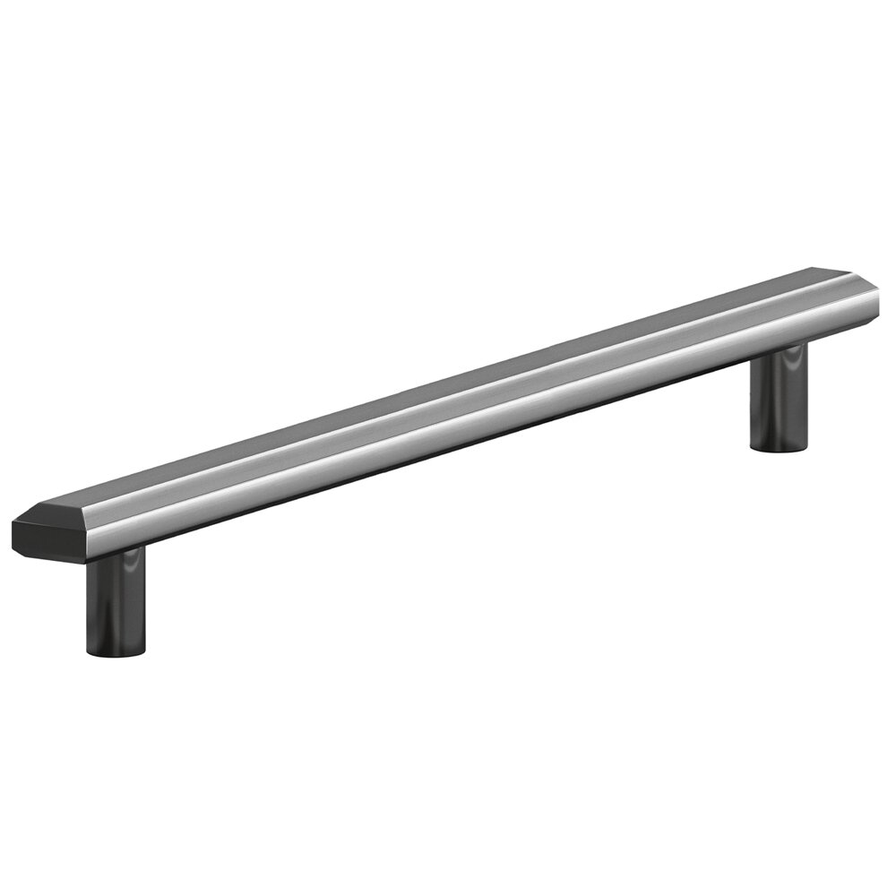 10" Centers Beveled Appliance Pull in Satin Graphite