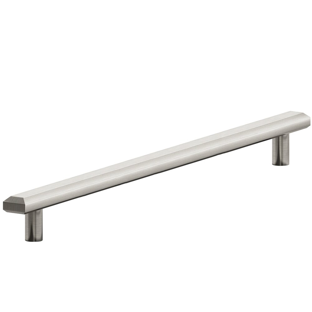 12" Centers Beveled Appliance/Oversized Pull in Satin Nickel