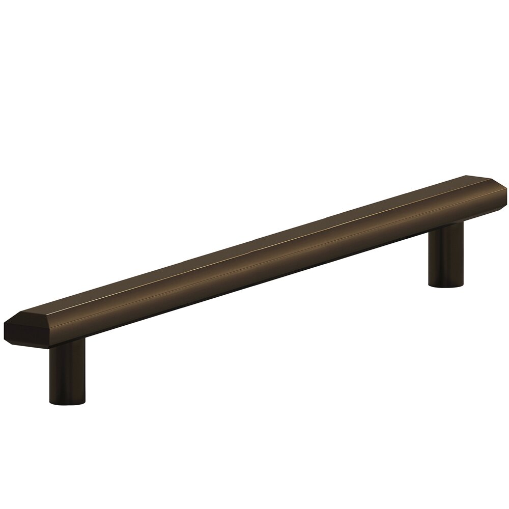 8" Centers Beveled Appliance/Oversized Pull in Unlacquered Oil Rubbed Bronze
