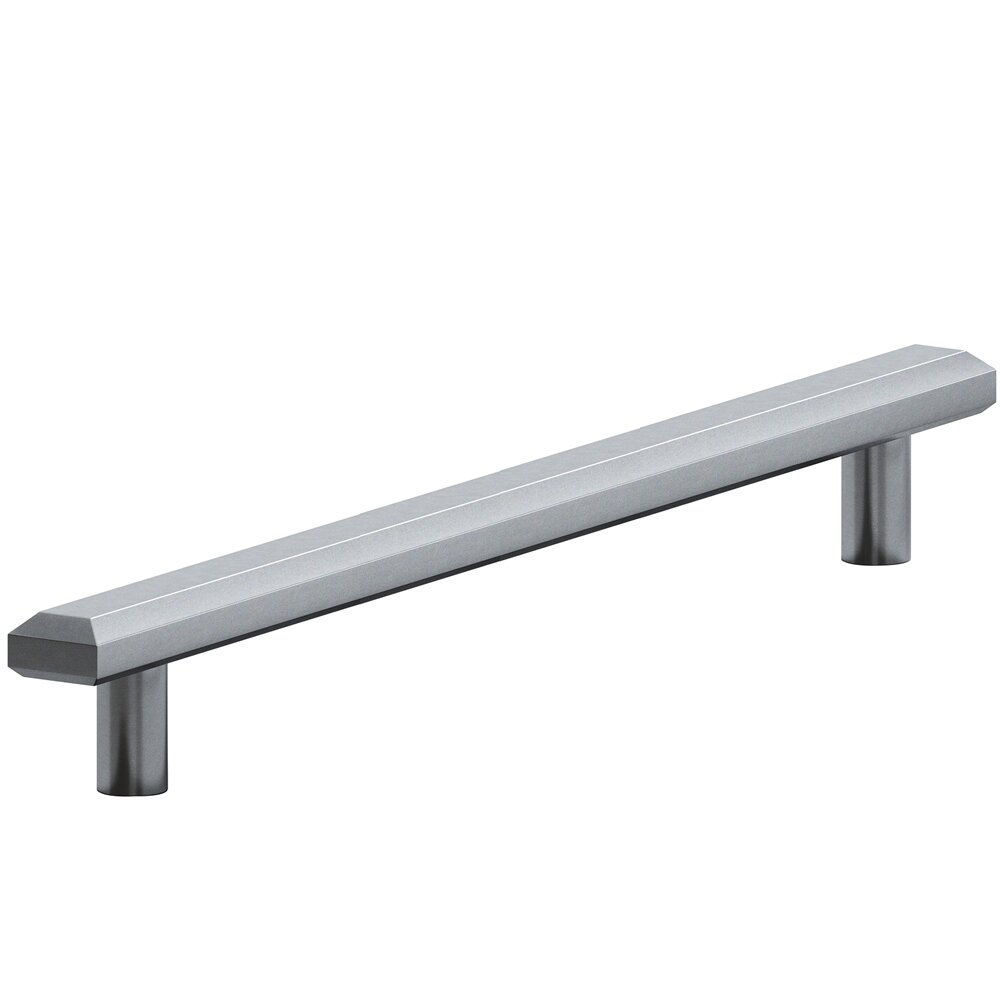 8" Centers Beveled Appliance Pull in Satin Chrome