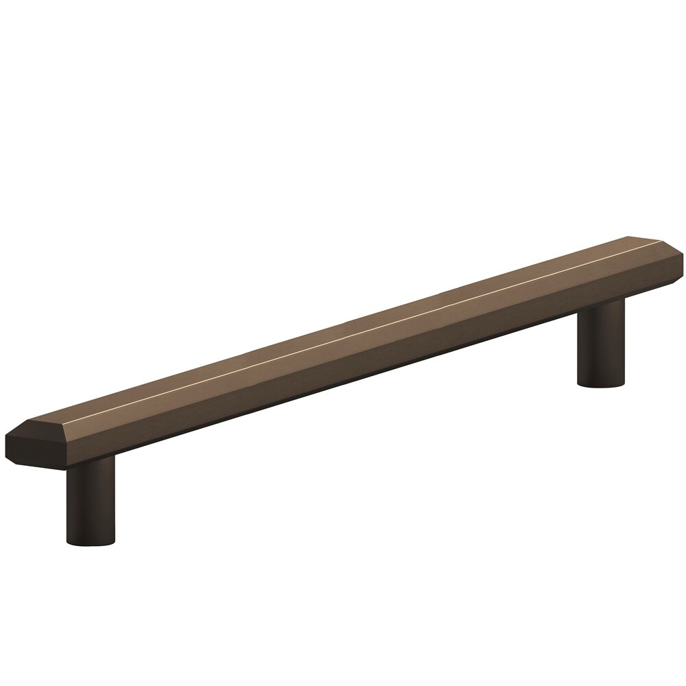 8" Centers Beveled Appliance Pull in Heritage Bronze