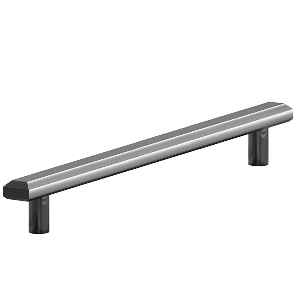 8" Centers Beveled Appliance Pull in Satin Graphite