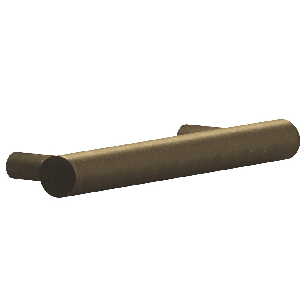 3" Centers European Bar Pull in Distressed Oil Rubbed Bronze