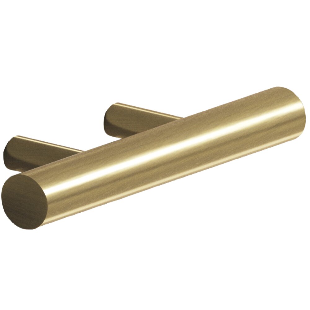 1 1/2" Centers Shank Pull in Antique Brass
