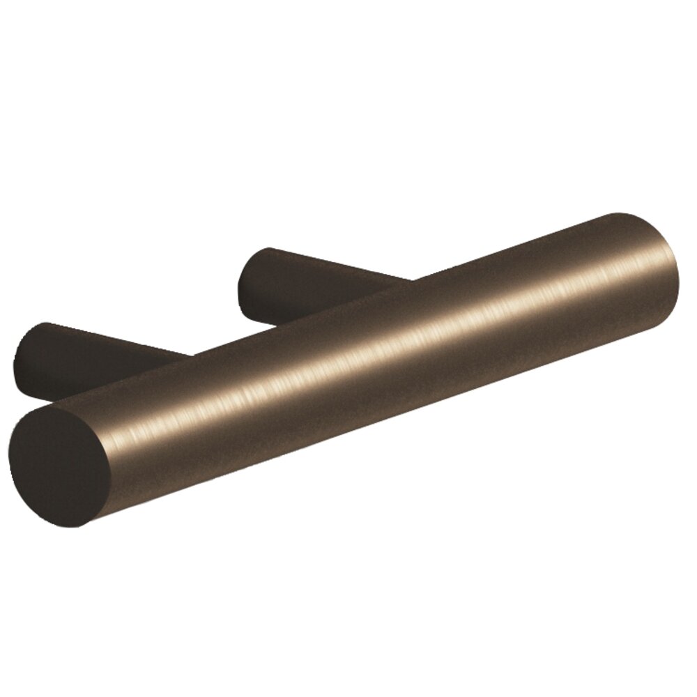 1 1/2" Centers Shank Pull in Heritage Bronze
