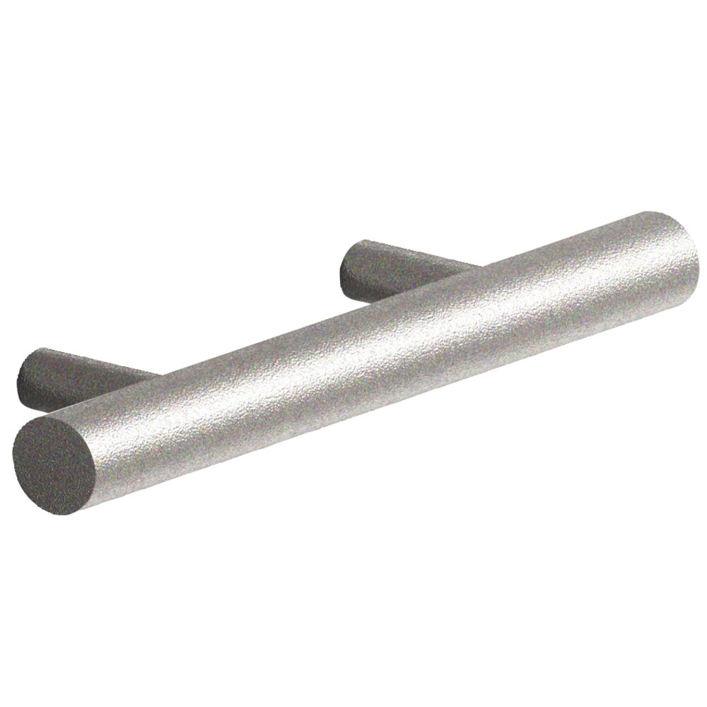 2 1/2" Centers Shank Pull in Frost Nickel