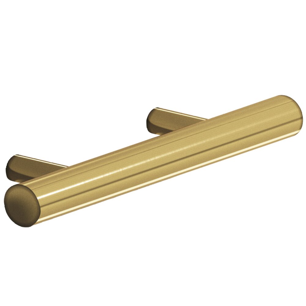 2 1/2" Centers Shank Pull in Antique Bronze