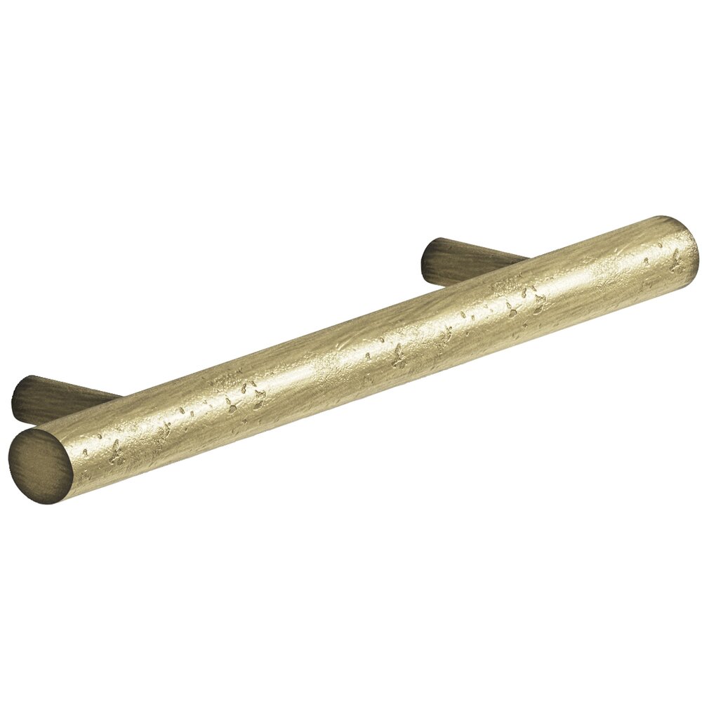 3" Centers Shank Pull in Distressed Antique Brass