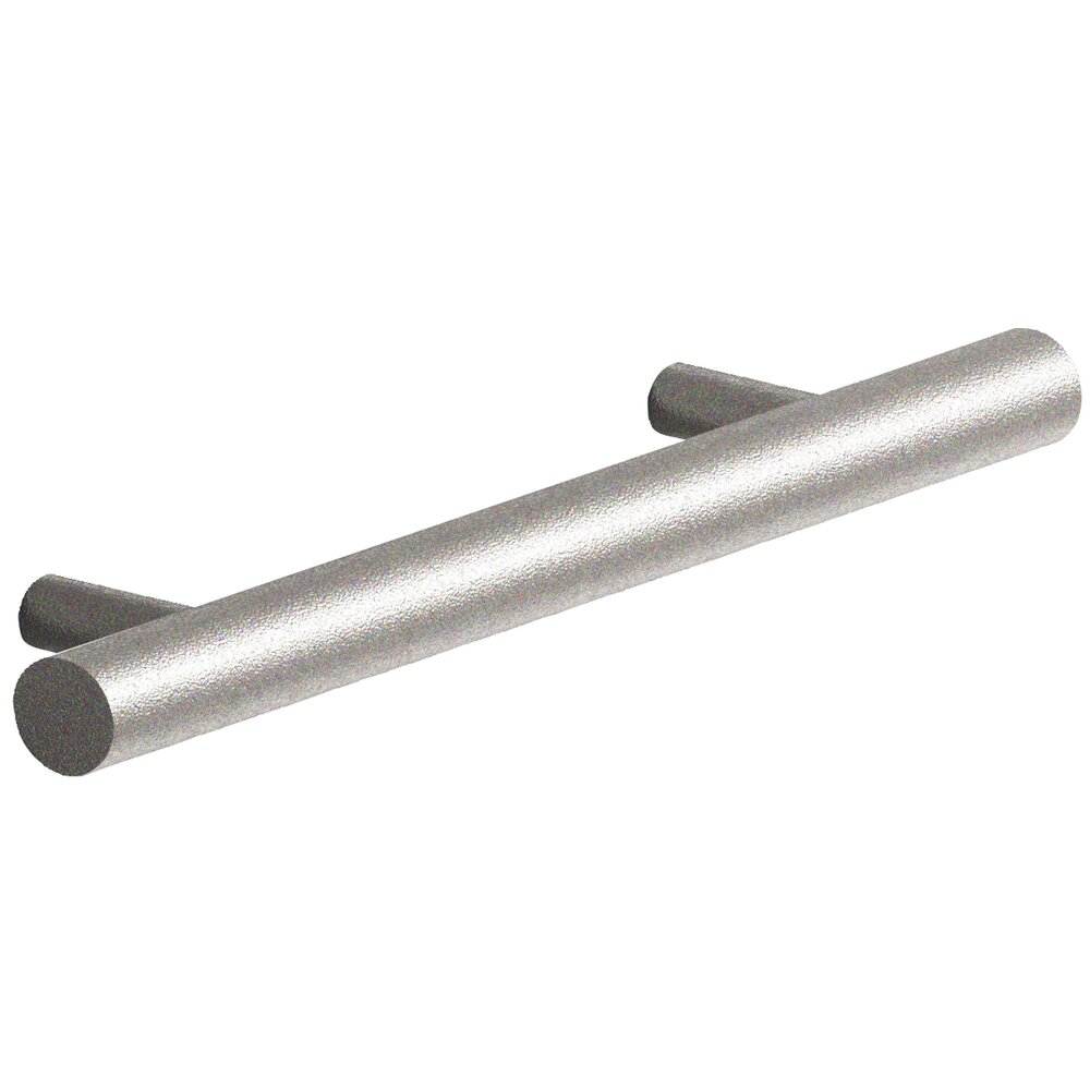 3 1/2" Centers Shank Pull in Frost Nickel