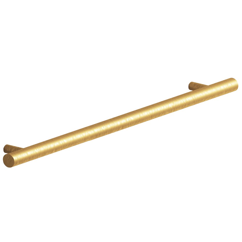 8" Centers Shank Appliance/Oversized Pull in Weathered Brass