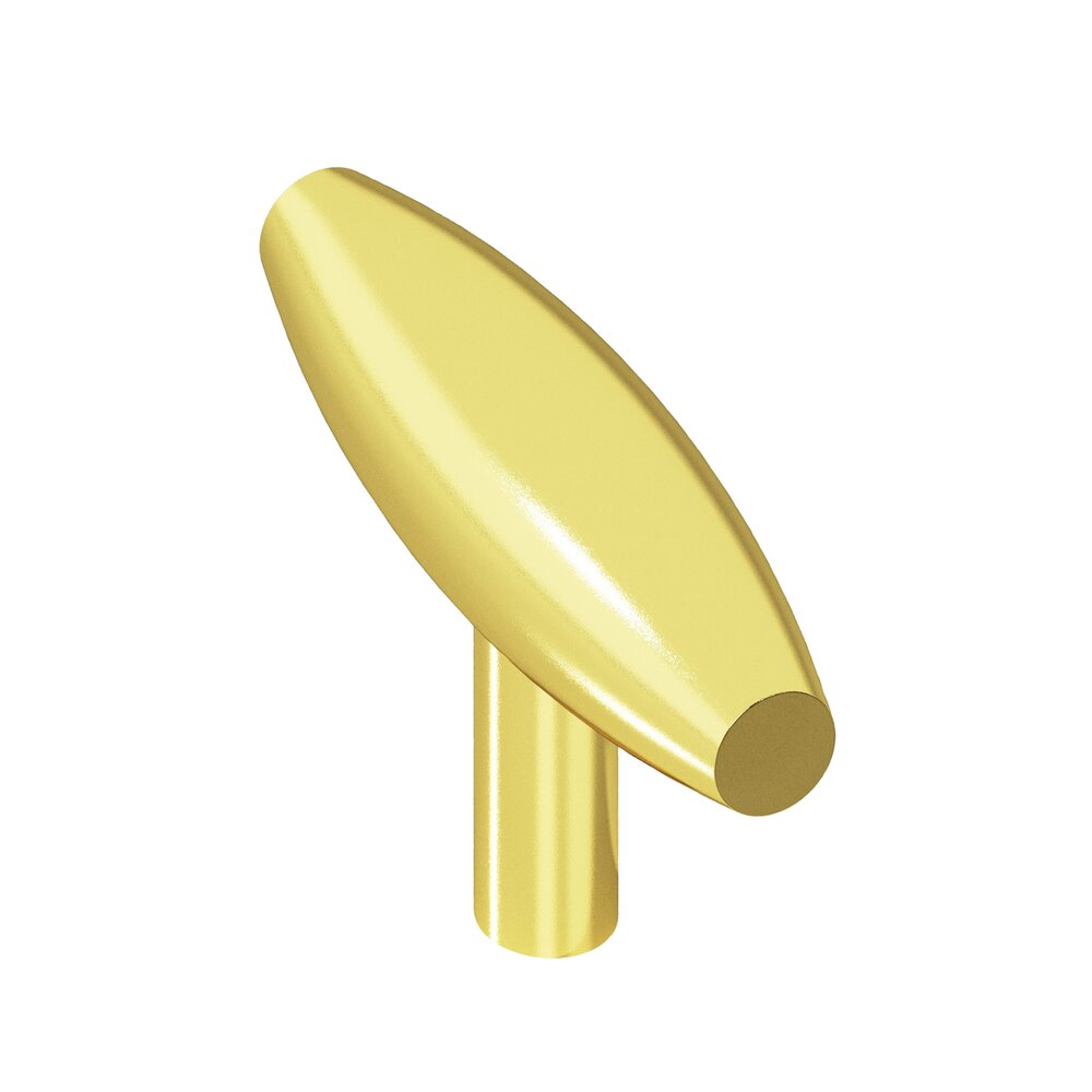 2" Long Knob in French Gold
