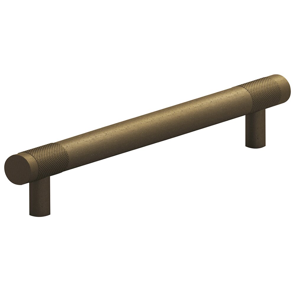 8" Centers Full Diamond Knurl Appliance/Oversized Pull in Distressed Oil Rubbed Bronze