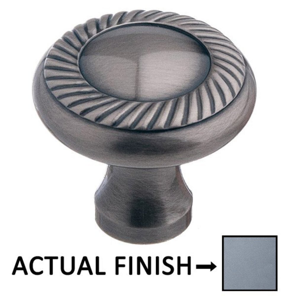 1 1/4" Rope Knob in Frost Chrome