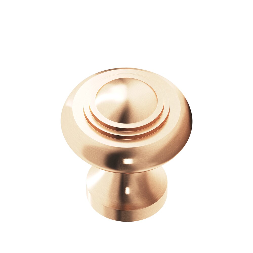 1 3/16" Diameter Small Button Knob in Satin Bronze