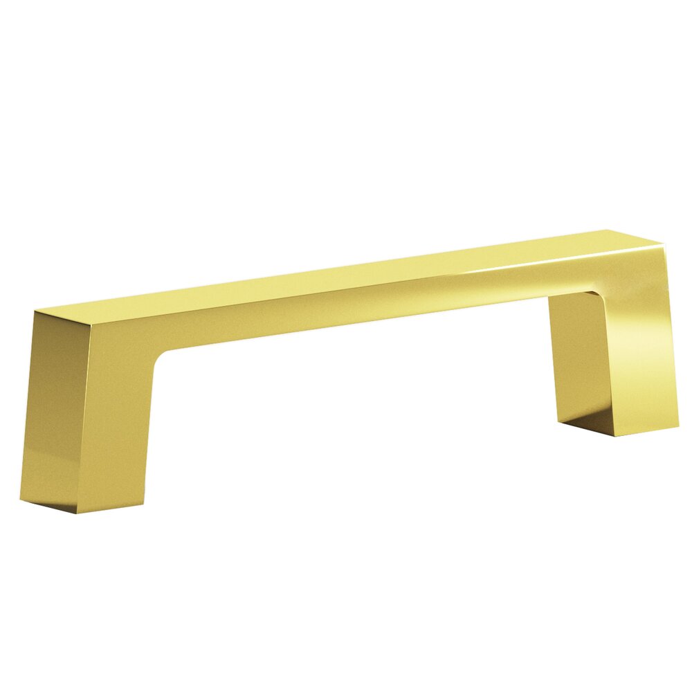3" Centers Rectangular Pull in French Gold