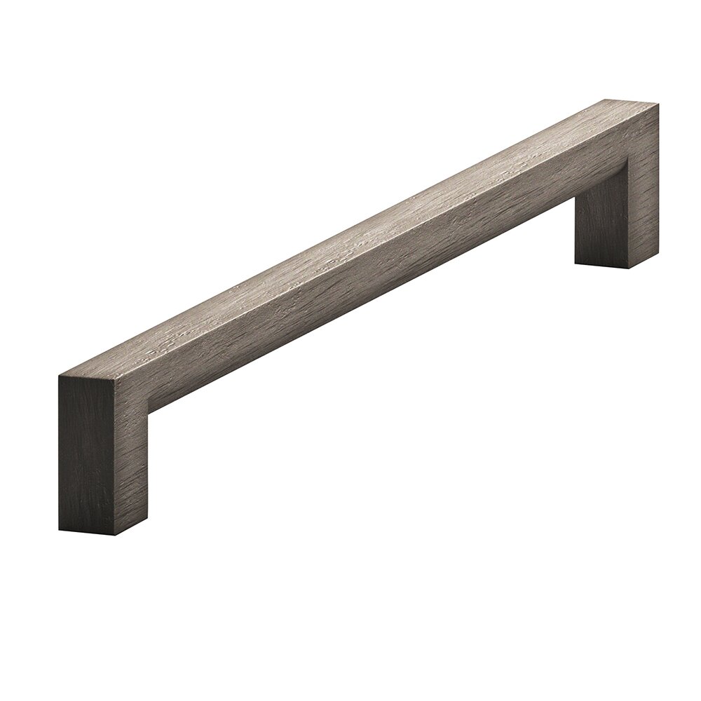 6" Centers Rectangular Pull in Distressed Pewter