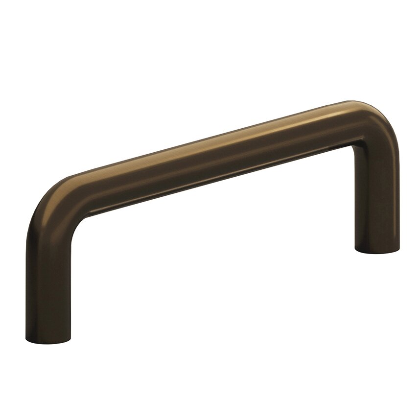 3 Centers Wire Pull in Unlacquered Oil Rubbed Bronze