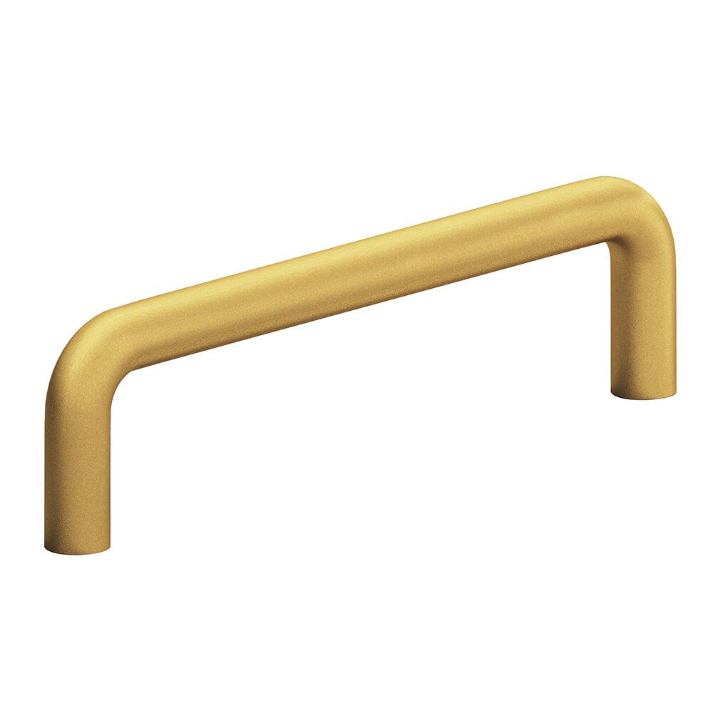 3 1/2" Centers Wire Pull in Frost Brass