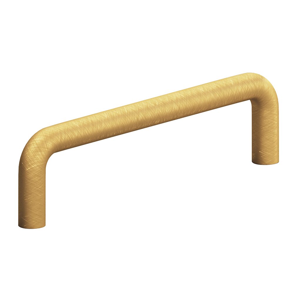 3 1/2" Centers Wire Pull in Weathered Brass