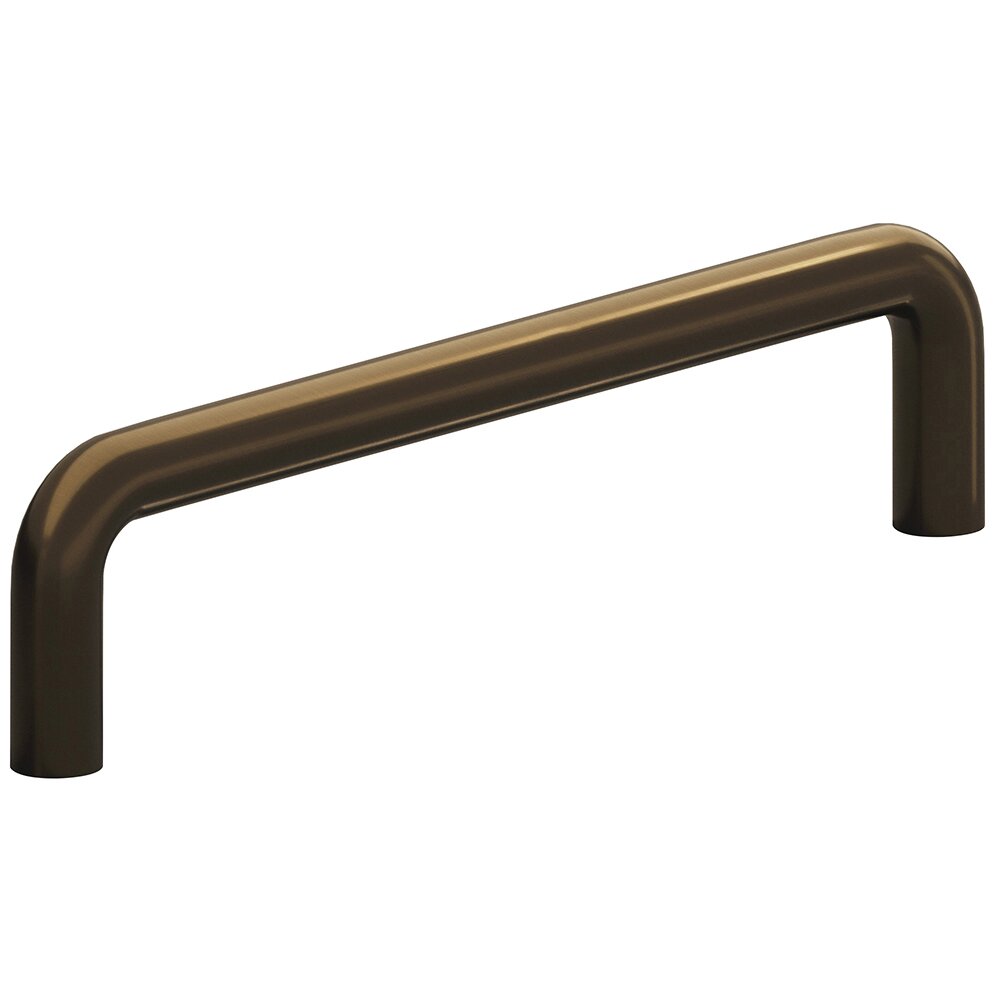 6" Centers Wire Pull in Unlacquered Oil Rubbed Bronze