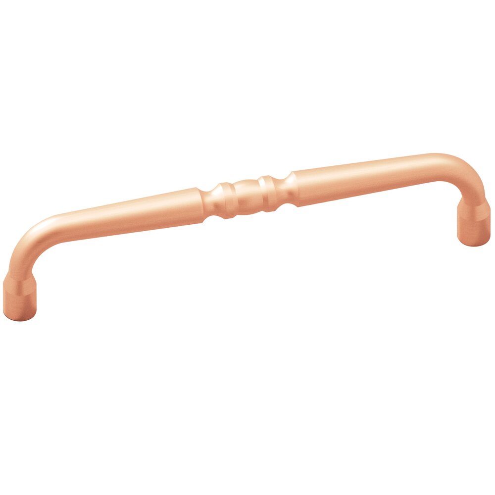 10" Centers Scroll Appliance/Oversized Pull in Matte Satin Copper
