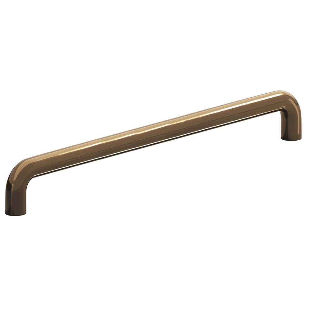 12" Centers Low Clearance Appliance Pull in Light Statuary Bronze