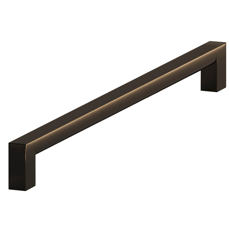 10" Centers Rectangular Appliance/Oversized Pull in Unlacquered Oil Rubbed Bronze