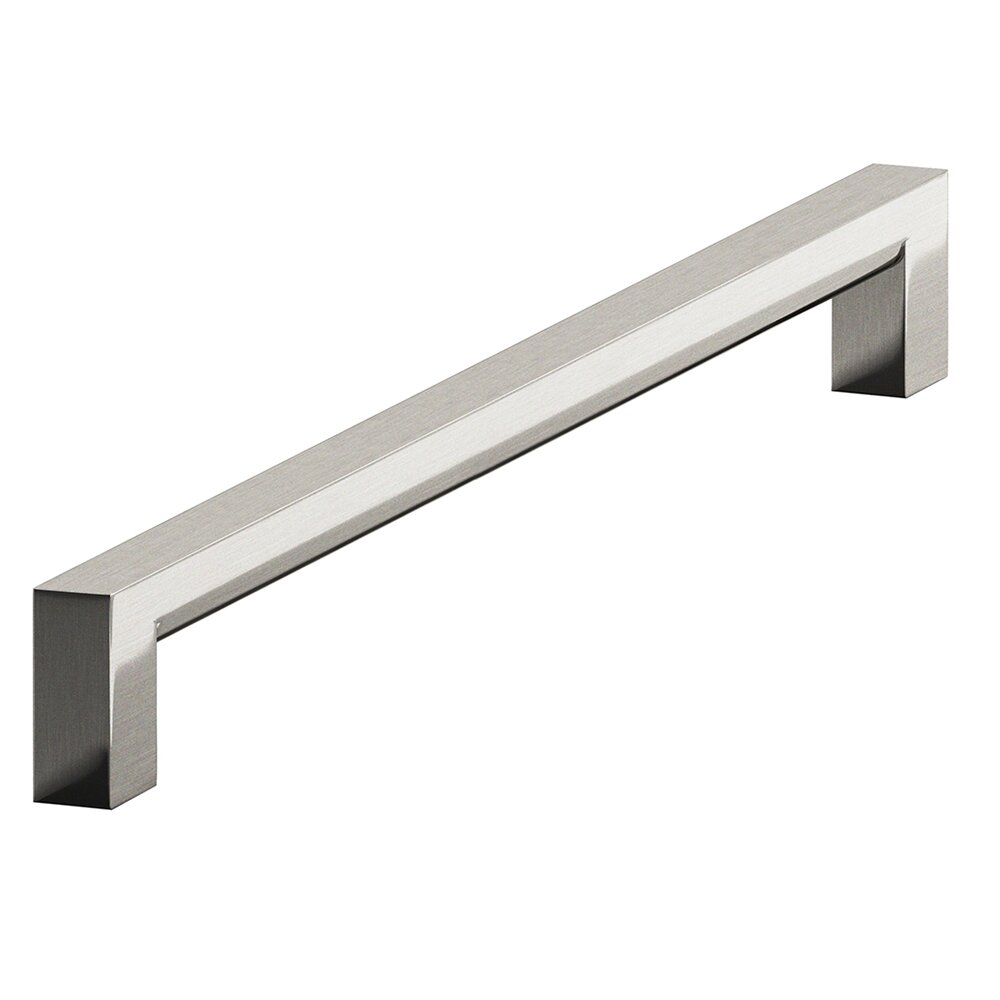 8" Centers Rectangular Appliance Pull in Nickel Stainless