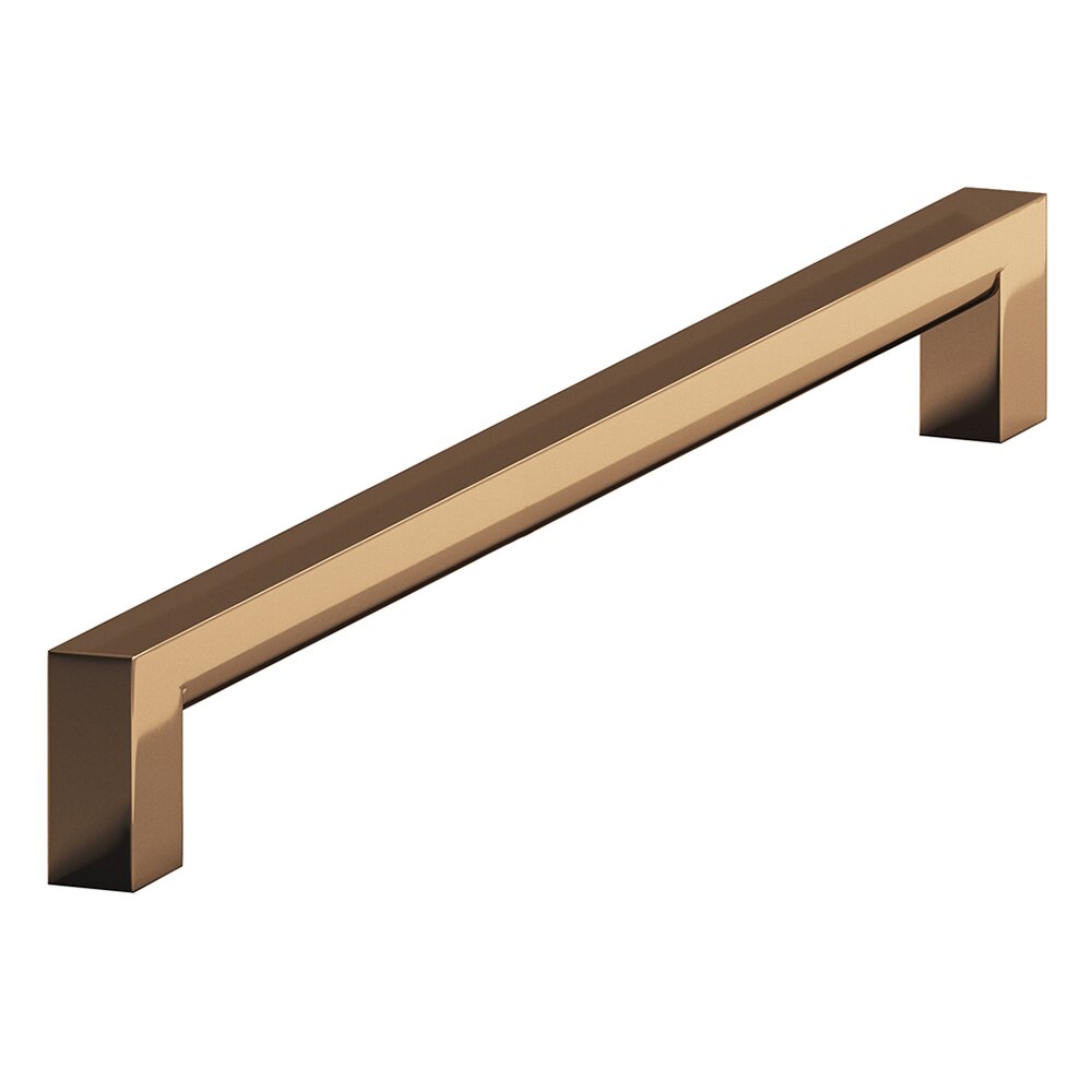8" Centers Rectangular Appliance/Oversized Pull in Polished Bronze