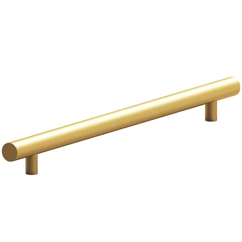 18" Centers Low Clearance Appliance/Oversized Pull in Frost Brass
