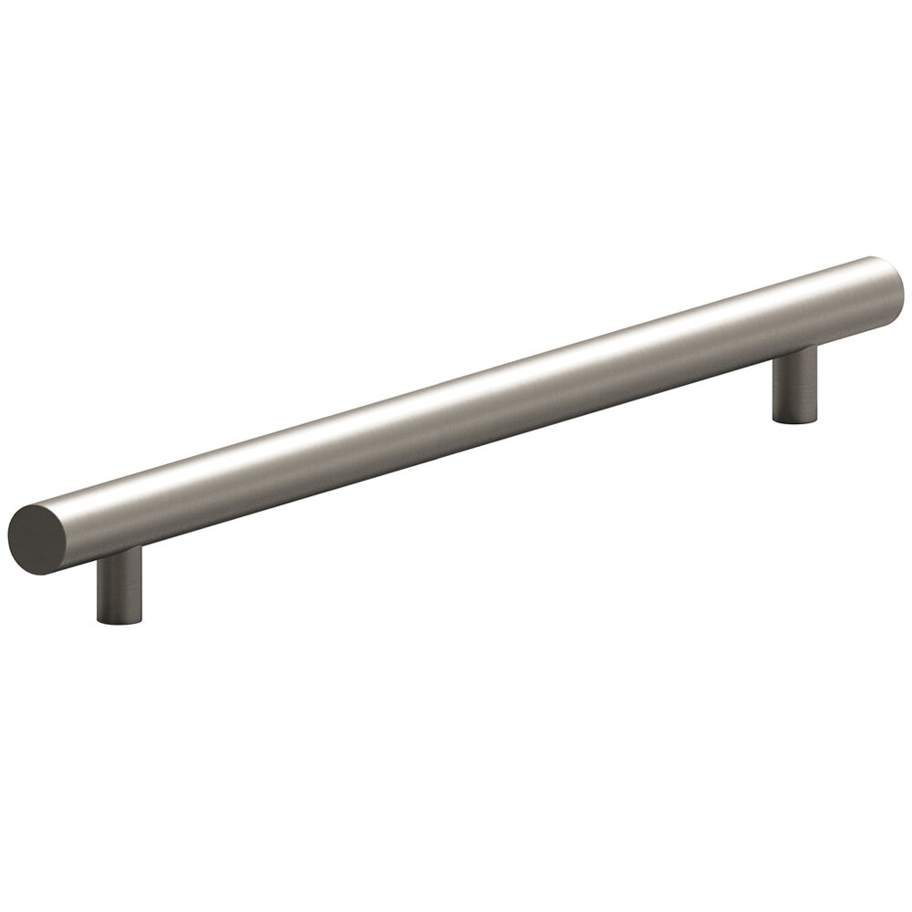 18" Centers Low Clearance European Bar Pull in Matte Pewter