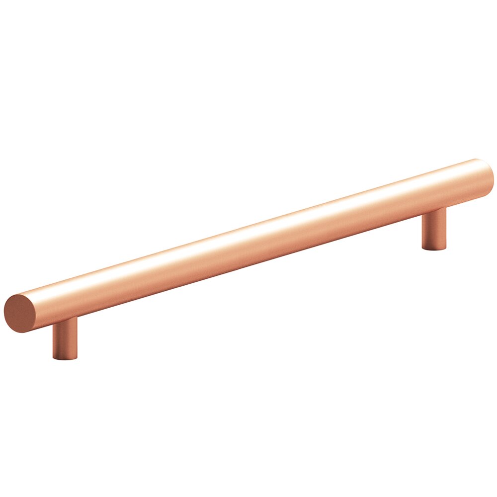 18" Centers Low Clearance Appliance/Oversized Pull in Matte Satin Copper