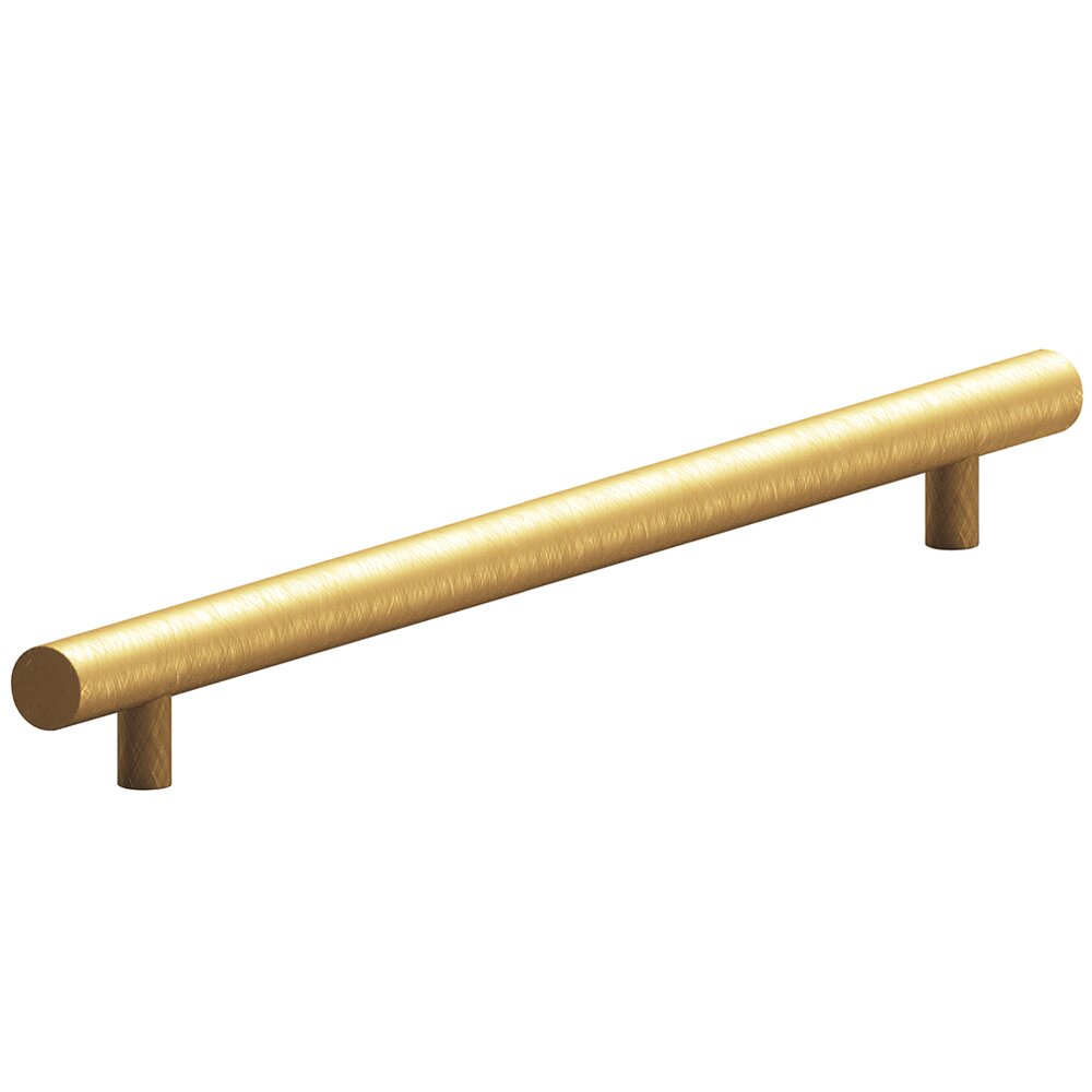 18" Centers Low Clearance Appliance/Oversized Pull in Weathered Brass
