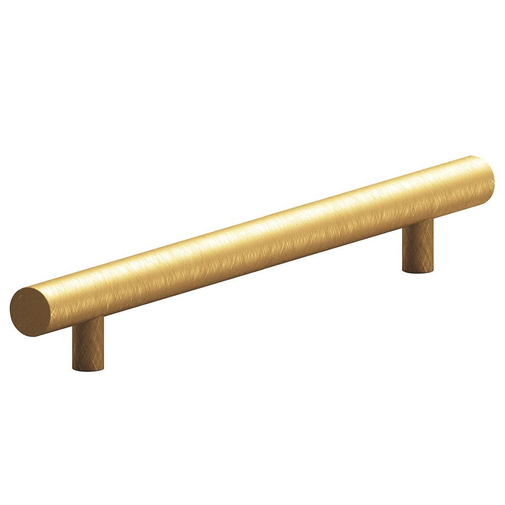 8" Centers Low Clearance Appliance/Oversized Pull in Weathered Brass