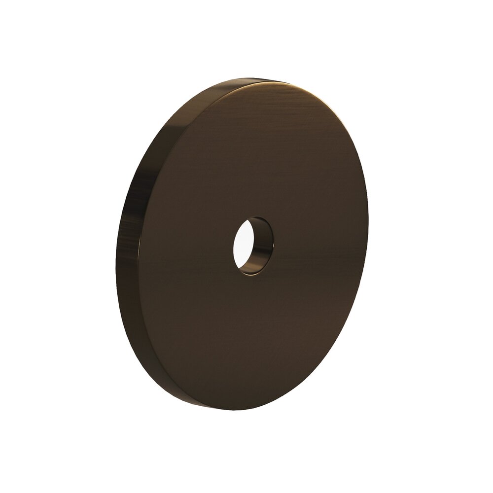 3/4" Backplate in Unlacquered Oil Rubbed Bronze