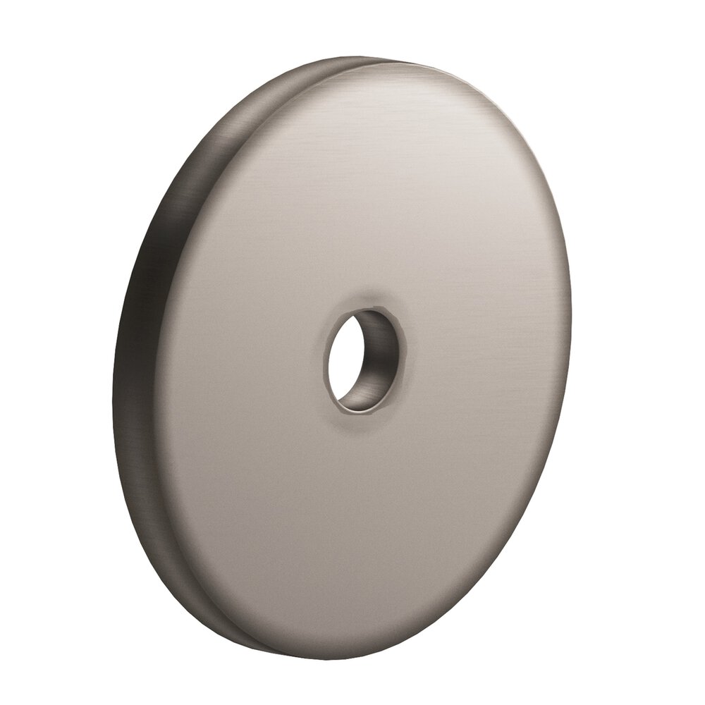 1.75" Diameter Round Backplate In Pewter