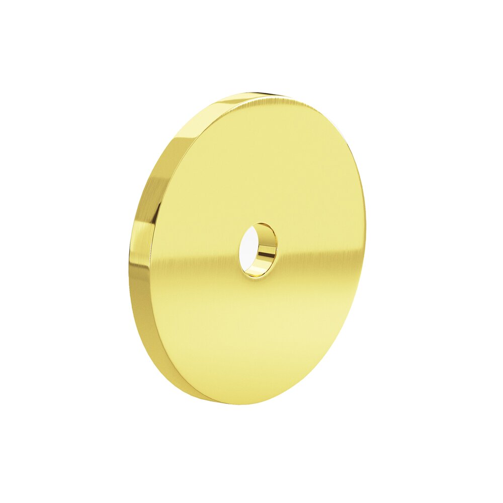 5/8" Diameter Backplate in French Gold