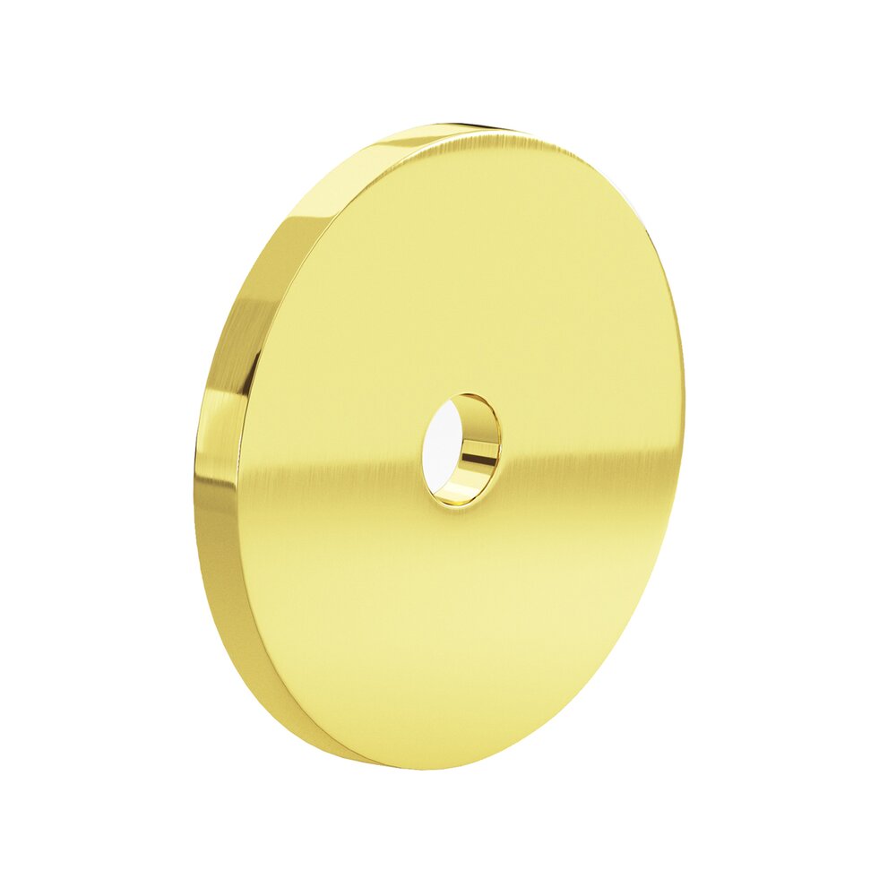 1" Diameter Backplate in French Gold