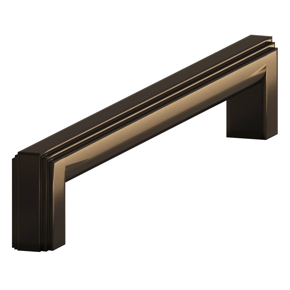 10" Centers Appliance/Oversized Pull Hand Finished  in Unlacquered Oil Rubbed Bronze