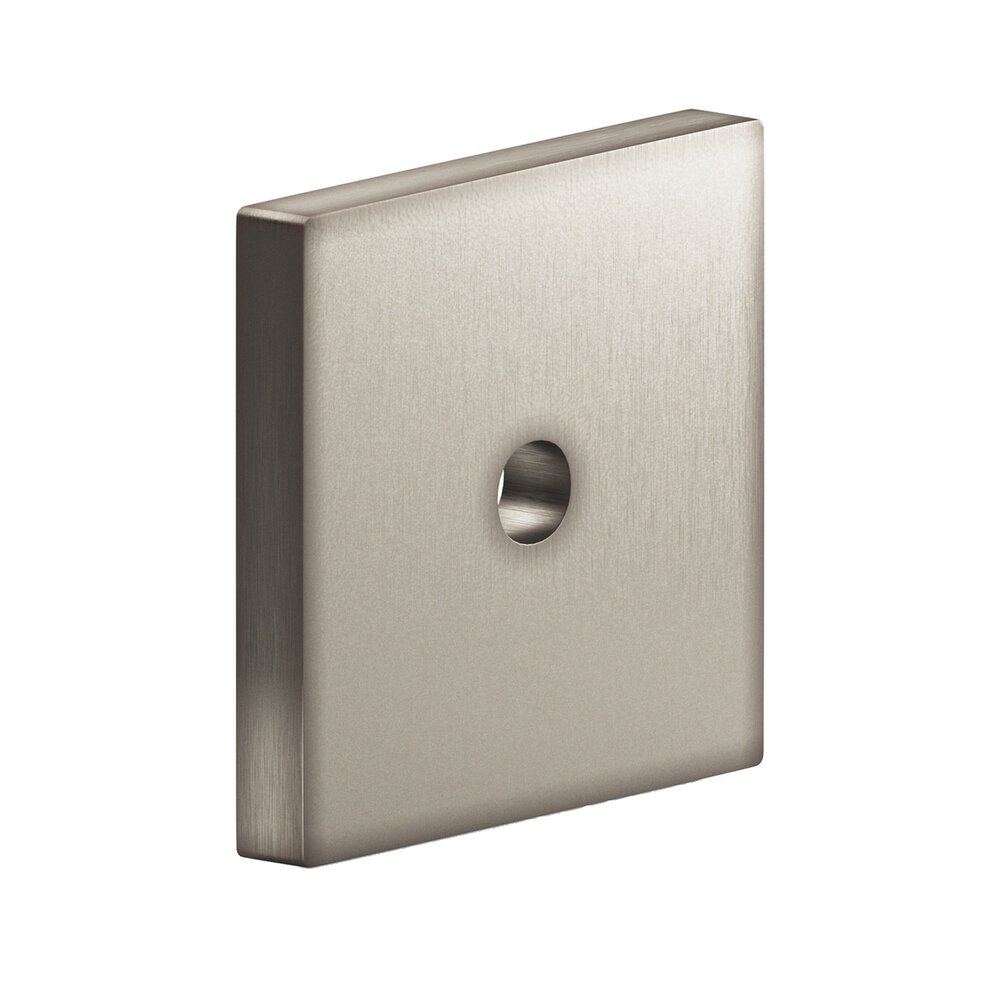 1.75" Square Backplate In Matte Pewter