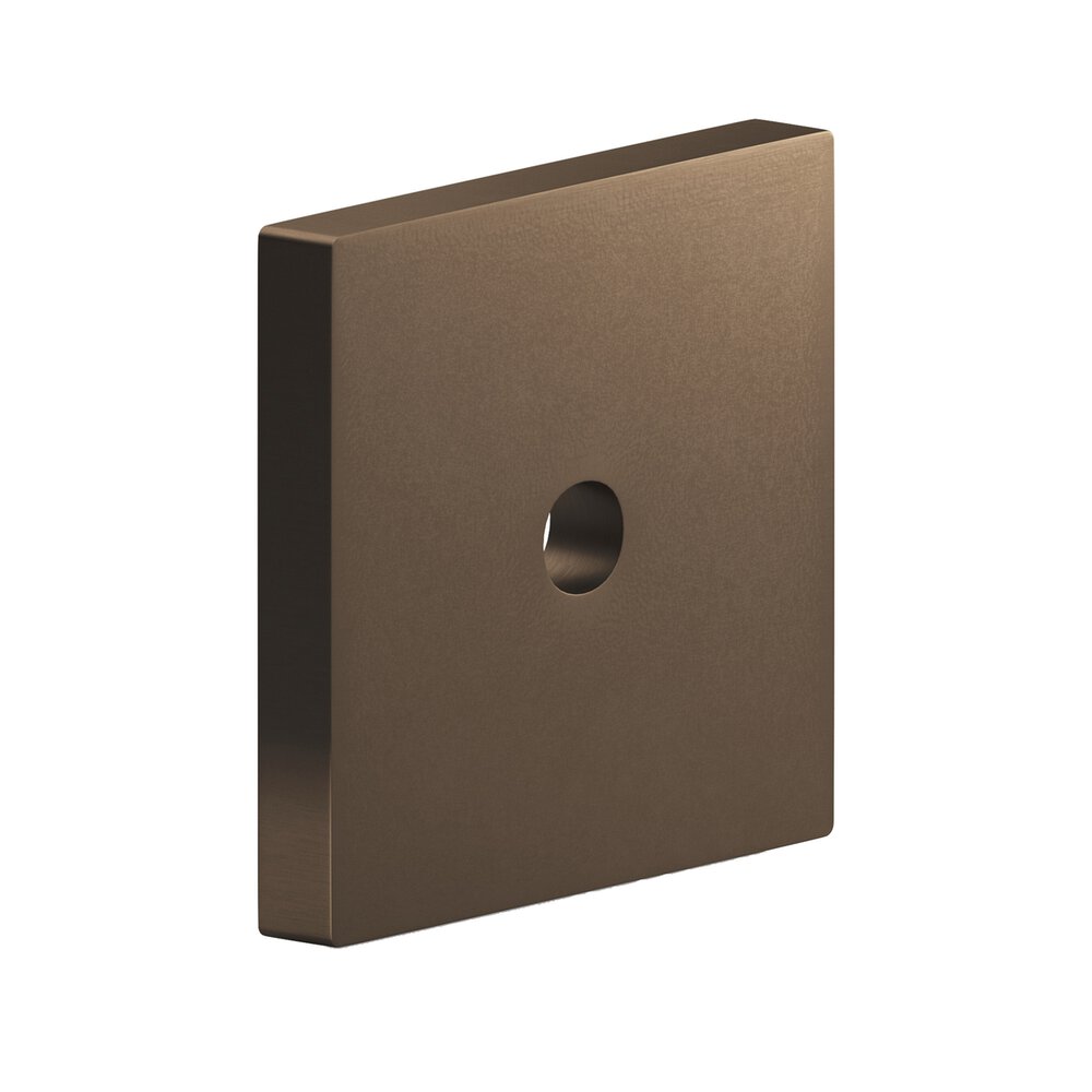 1.75" Square Backplate In Heritage Bronze