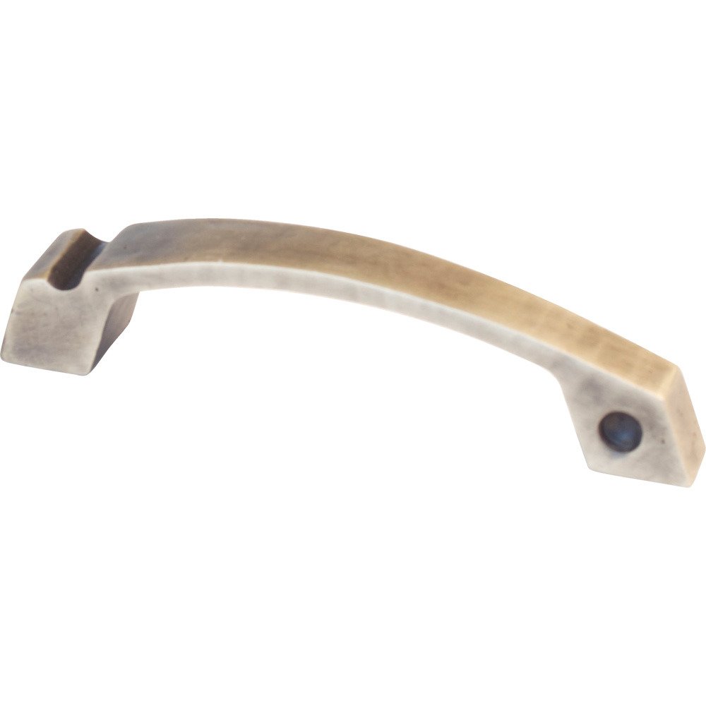 3 3/4" Centers Tapered Pull in Antique Bronze
