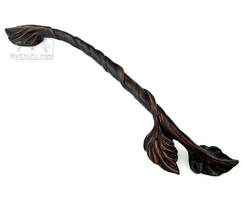12" Centers Leaf and Vine Pull in Byzantine Bronze