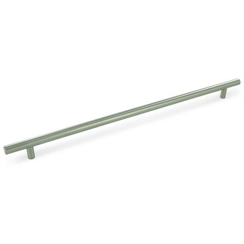 Stainless Steel 13 7/8" Centers European Bar Pull in Brushed Stainless Steel