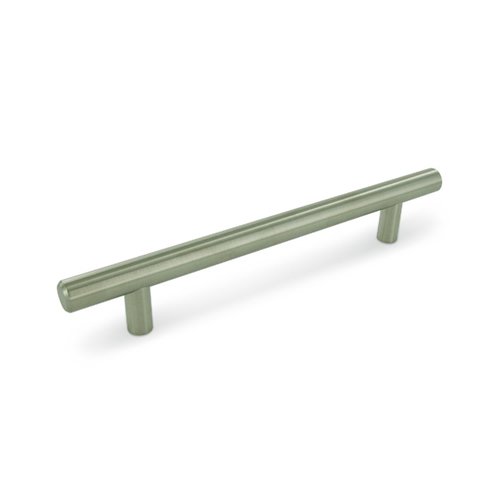 Stainless Steel 5" Centers European Bar Pull in Brushed Stainless Steel