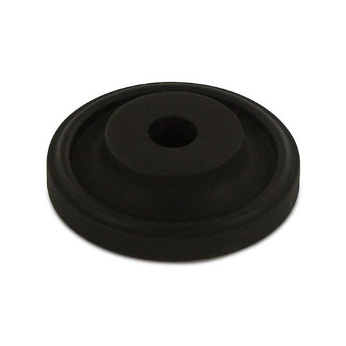 Solid Brass 1" Diameter Knob Backplate in Oil Rubbed Bronze