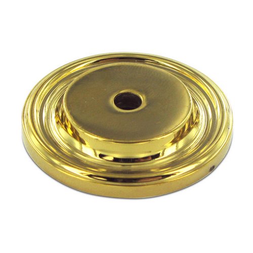 Solid Brass 1 1/2" Diameter Knob Backplate in PVD Brass