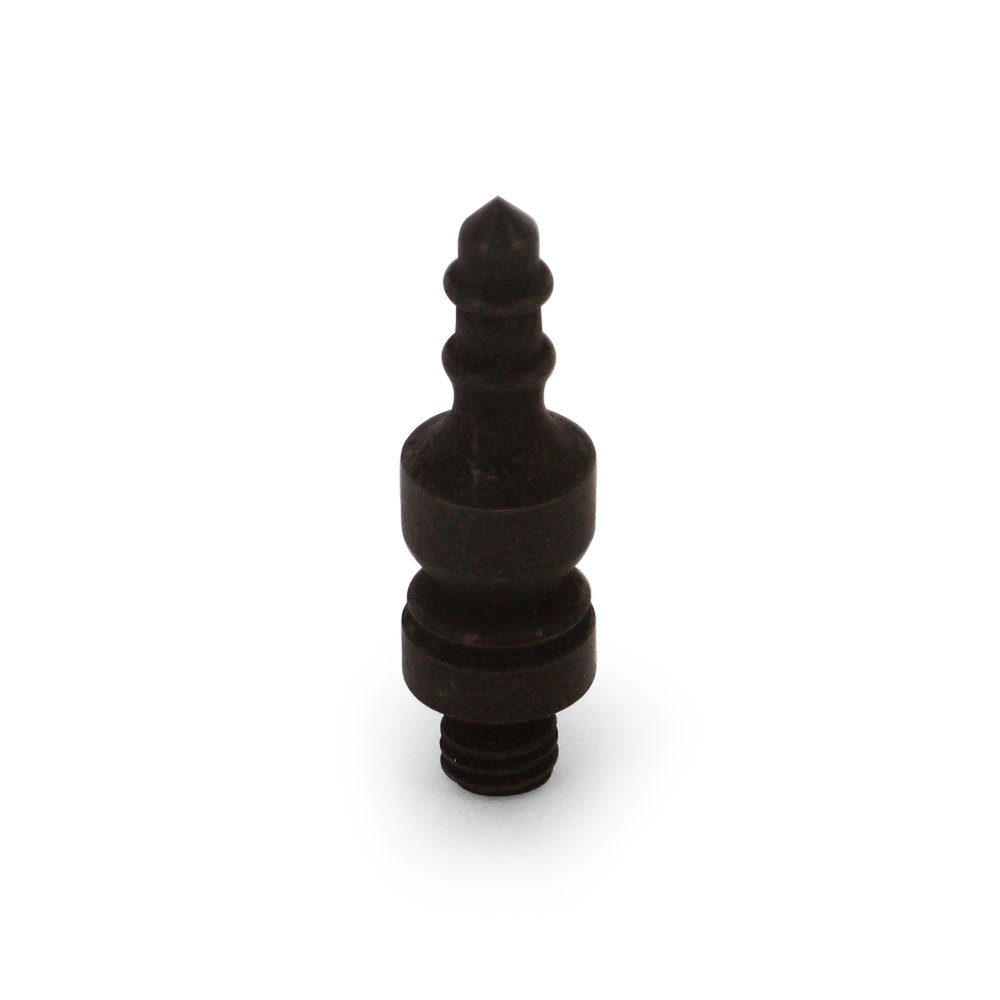 Solid Brass Urn Tip Cabinet Hinge Finial (Sold Individually) in Oil Rubbed Bronze