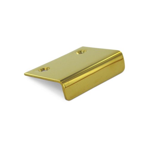 Solid Brass 2" x 1 1/2" Drawer, Cabinet and Mirror Pull in PVD Brass